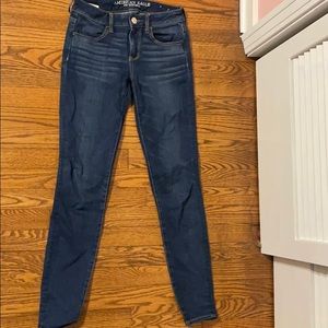 American eagle dark wash jeans